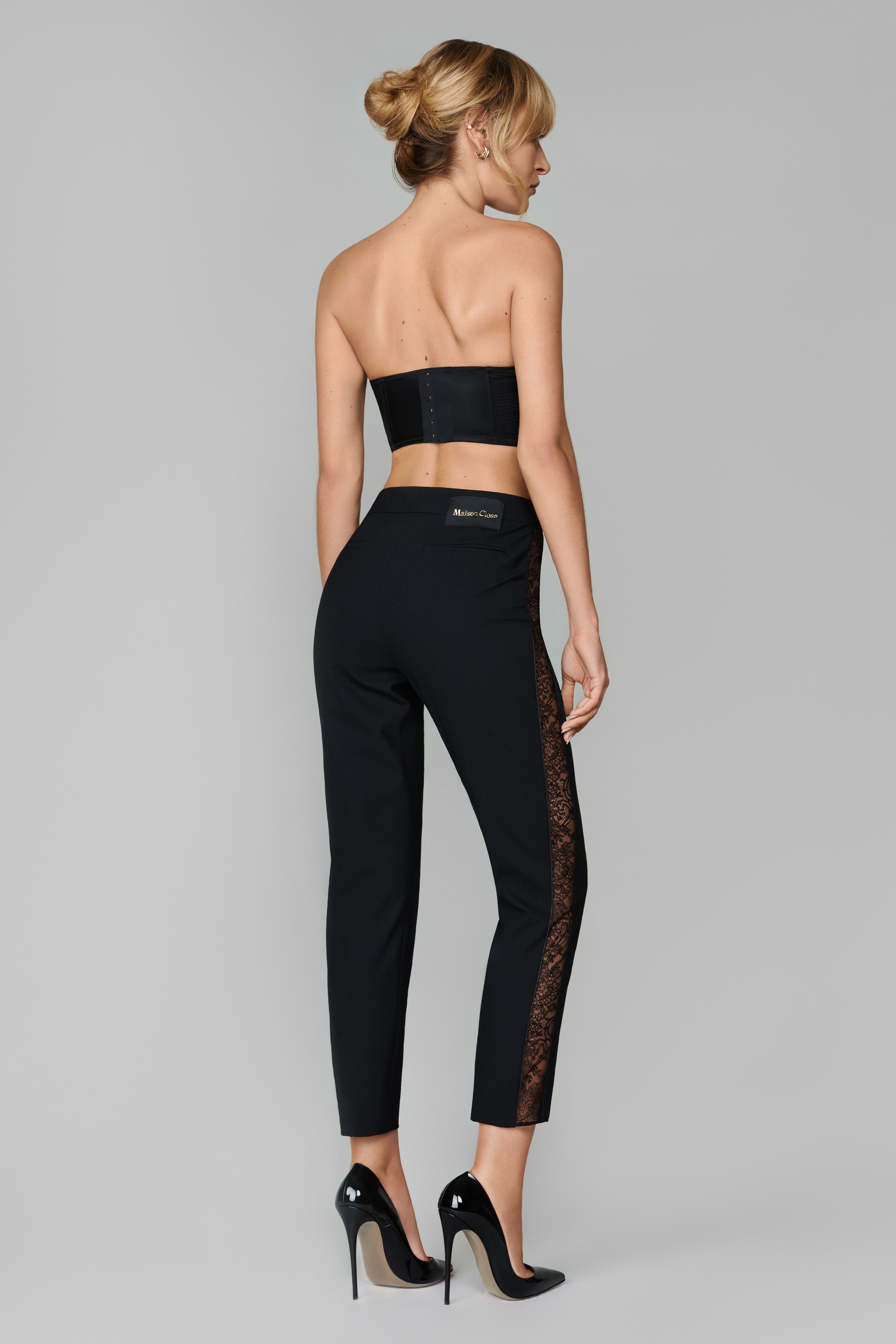002 Tuxedo trousers - Le Vestiaire