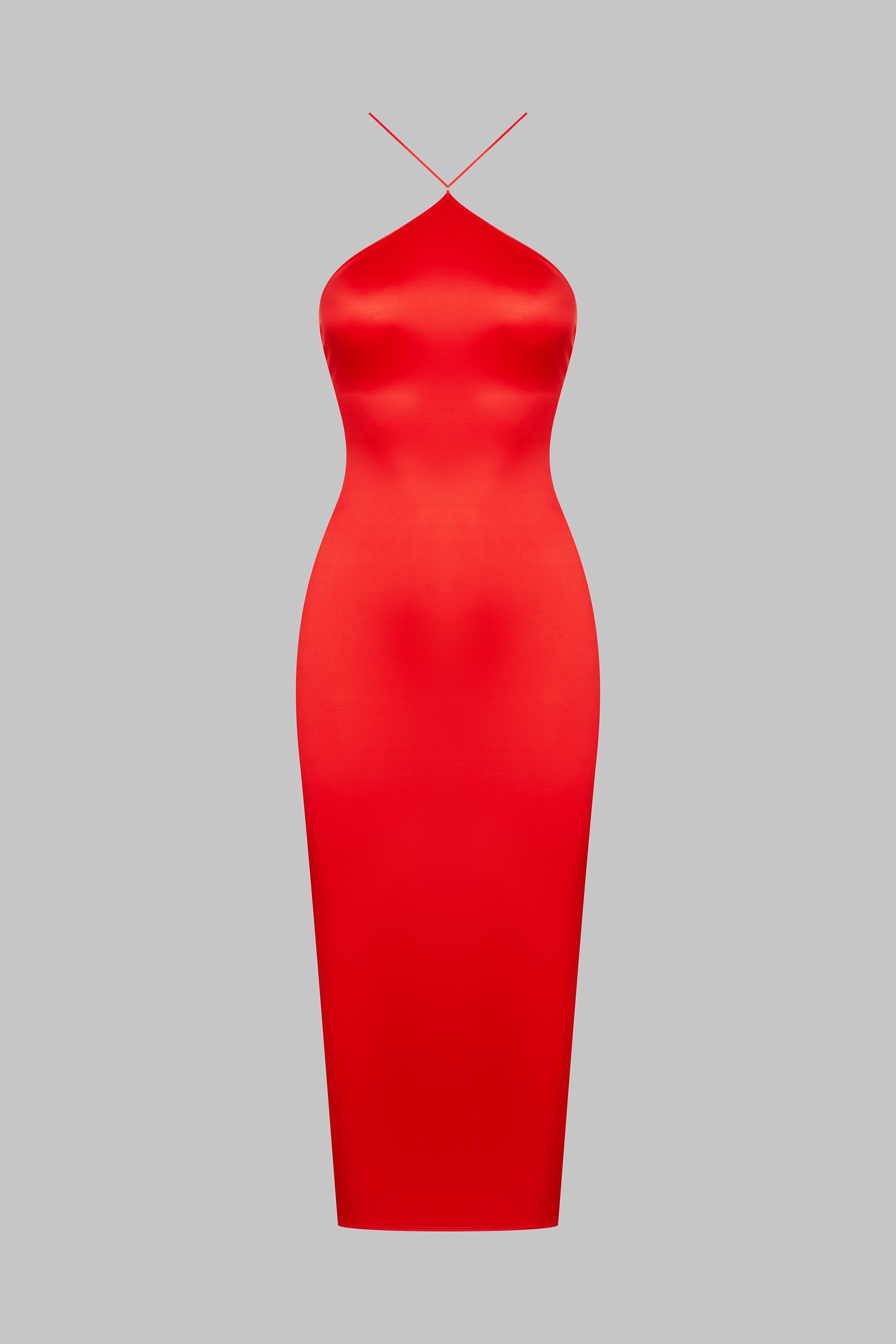 Open back midi dress - French Kiss