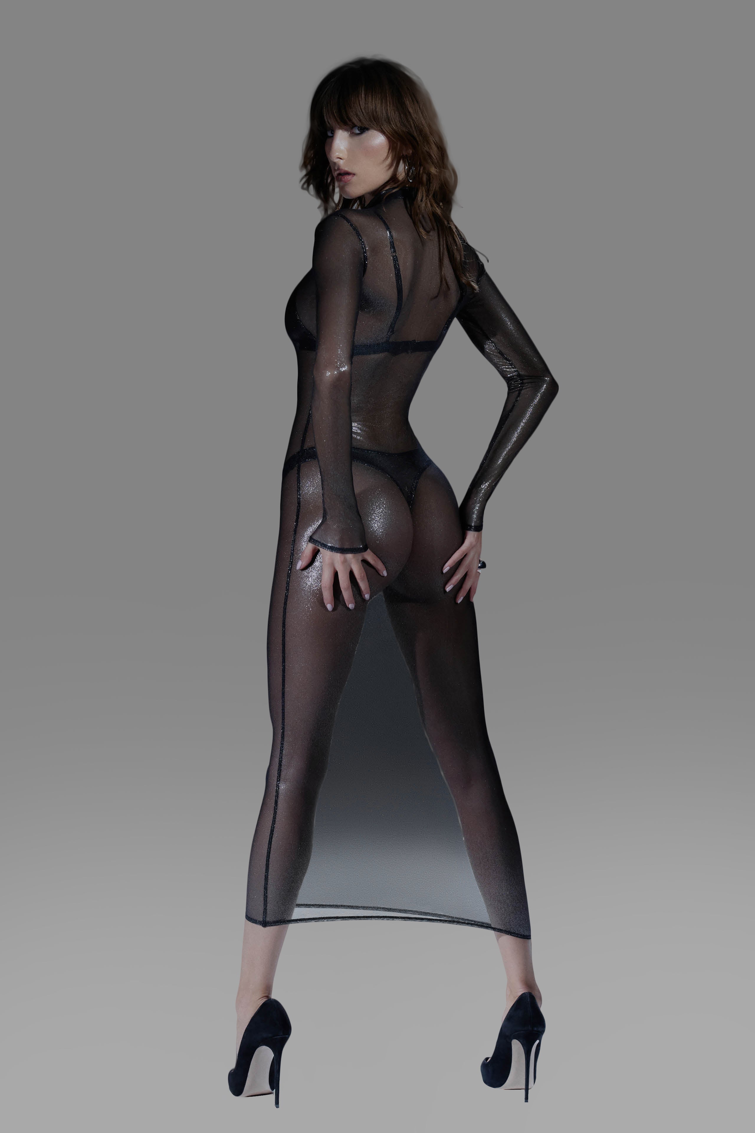 Long Sleeves Midi Dress - 24 Secret Days