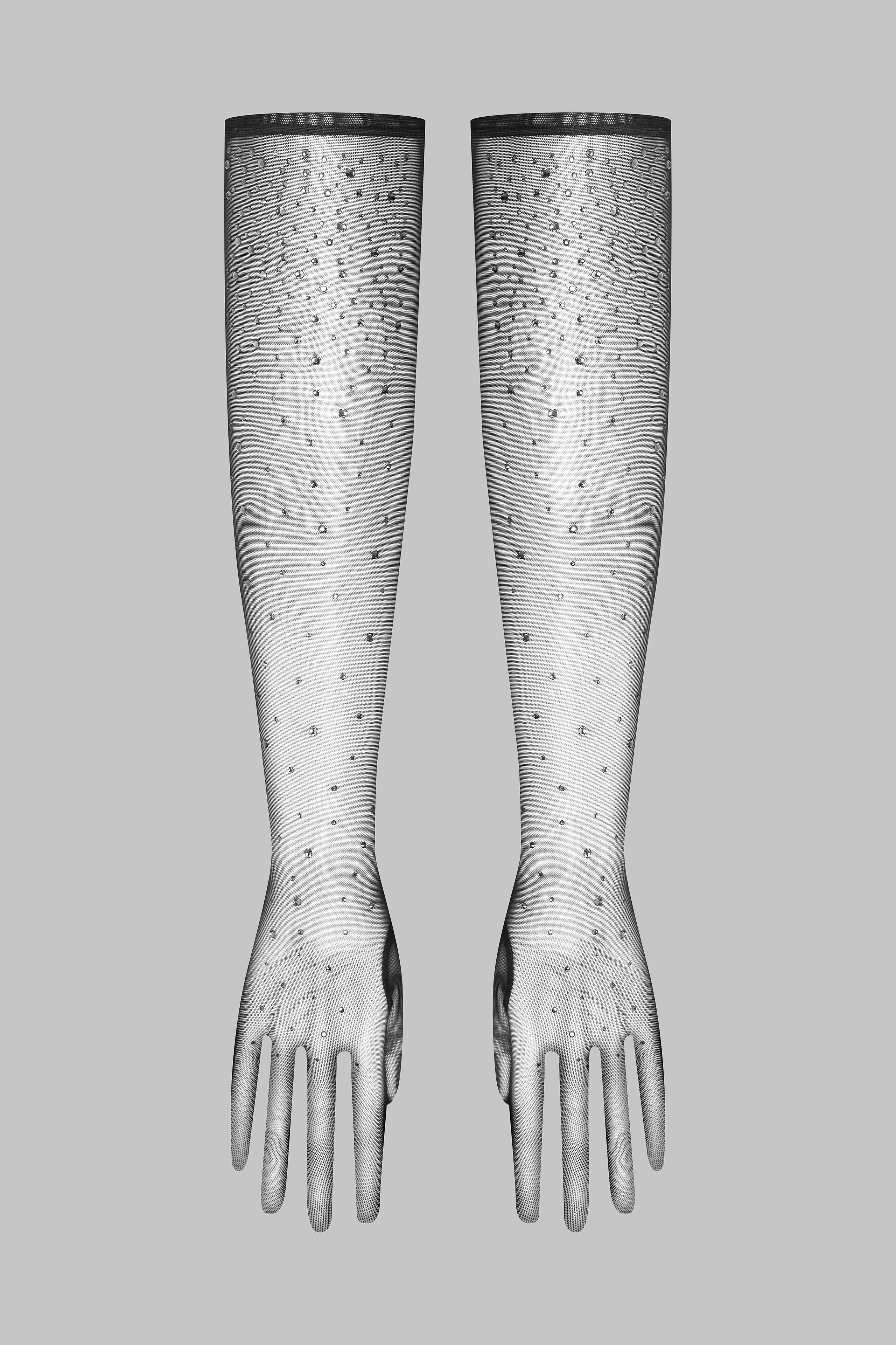 Opera Gloves With Strass - 24 Secret Days