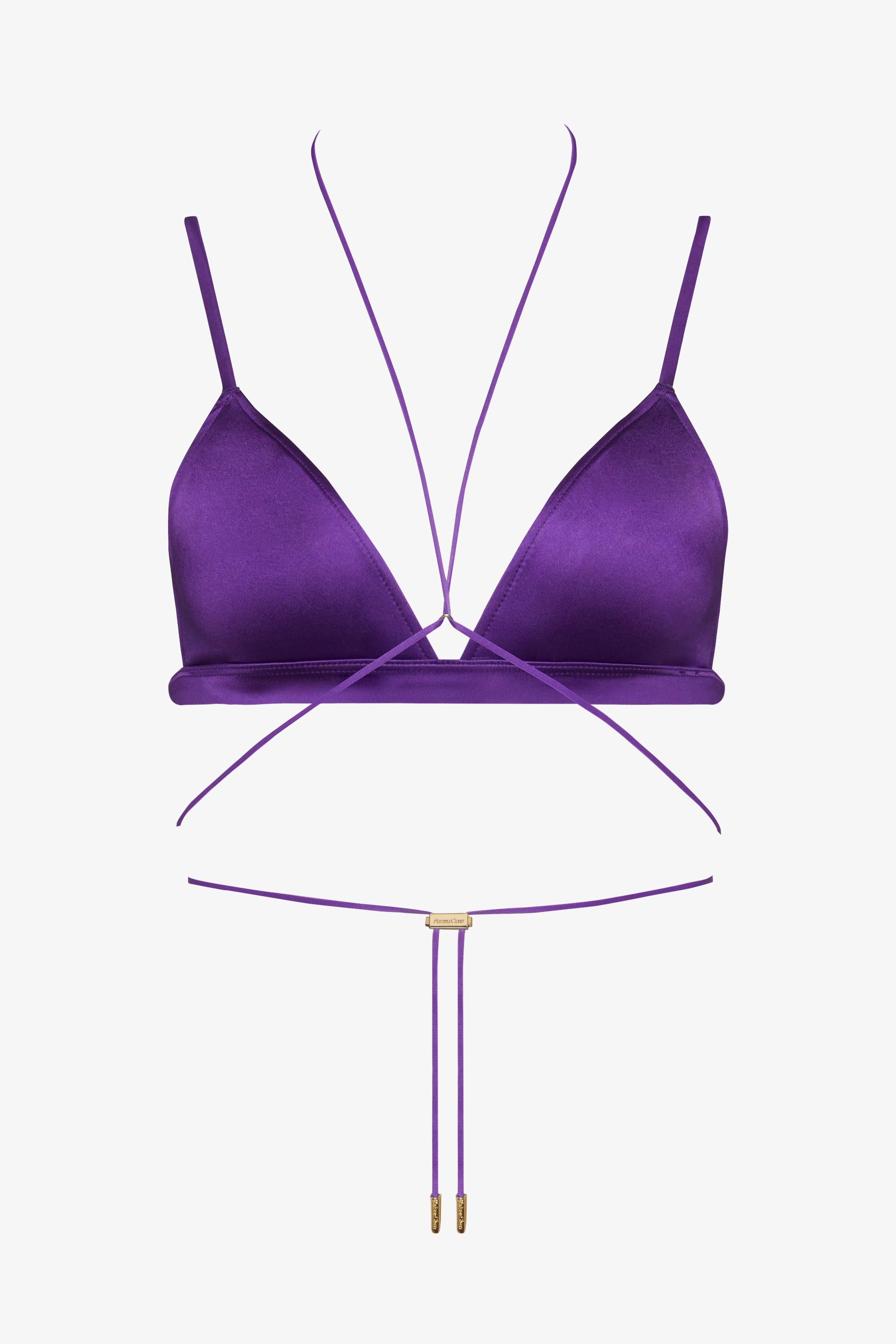 Triangle bikini top - Glow