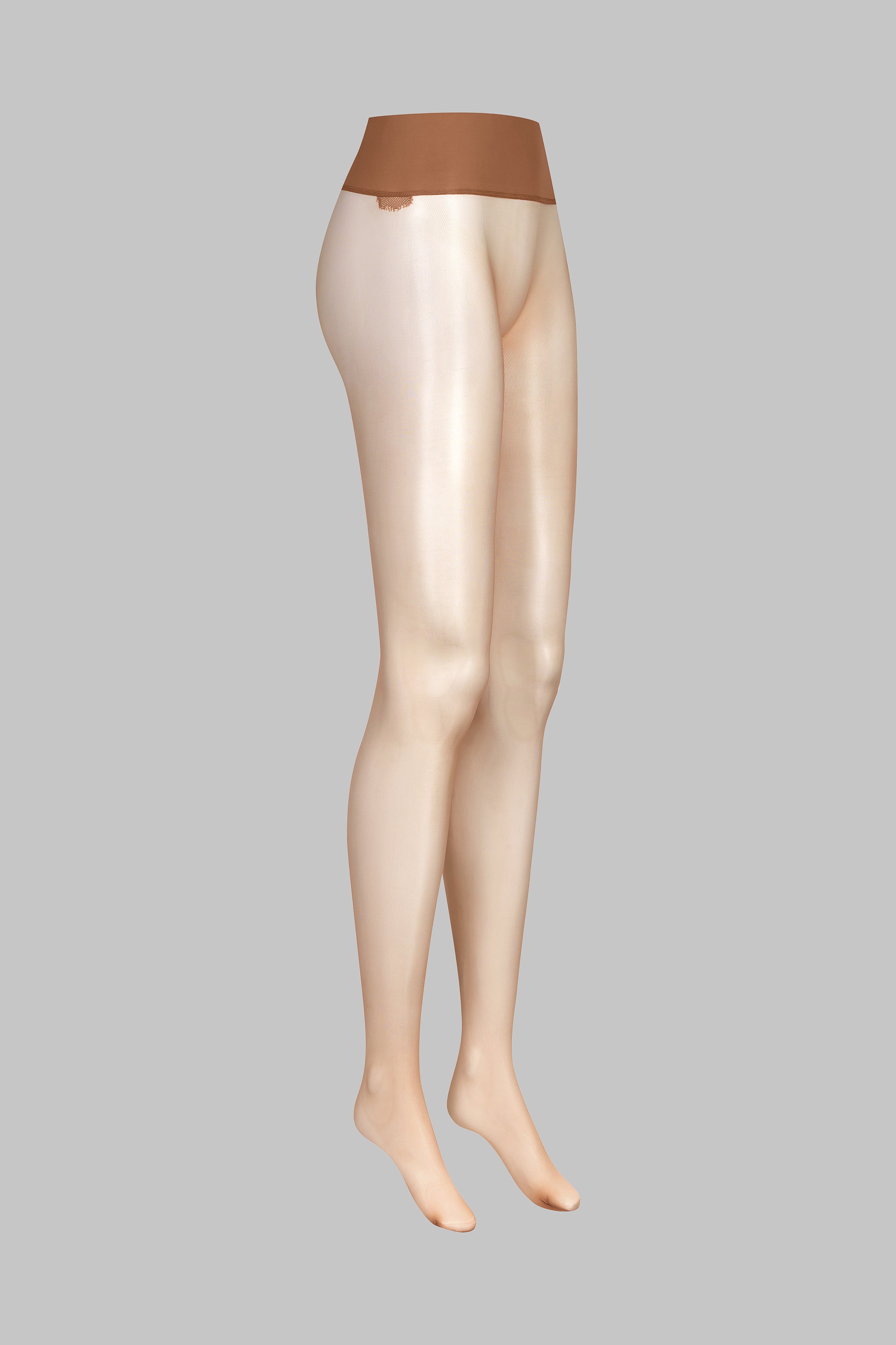Signature Back Seam Seamless Tights - 20D - Sun Nude - LEGWEAR