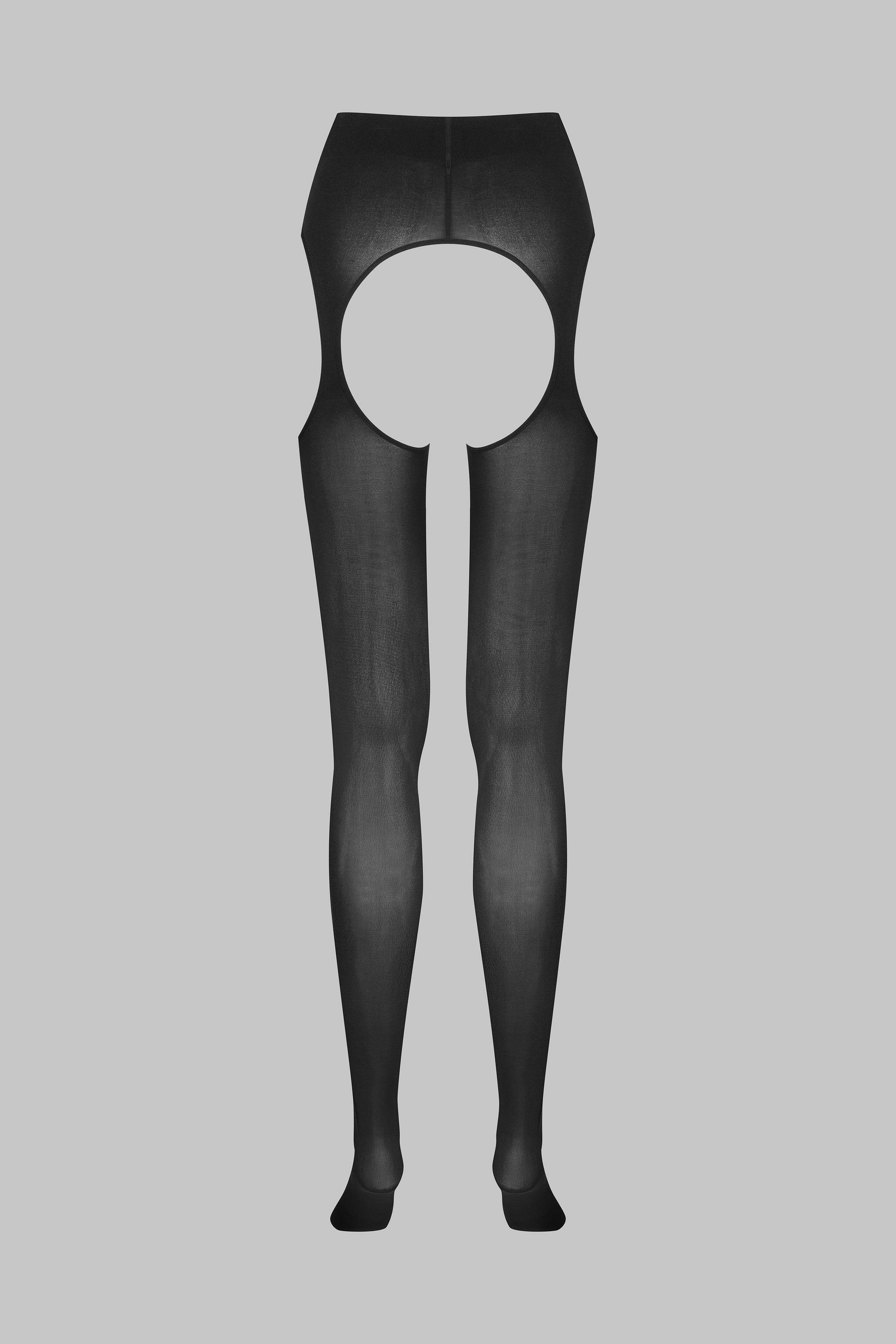 Open Tights Garter Belt 70D - Black - LEGWEAR