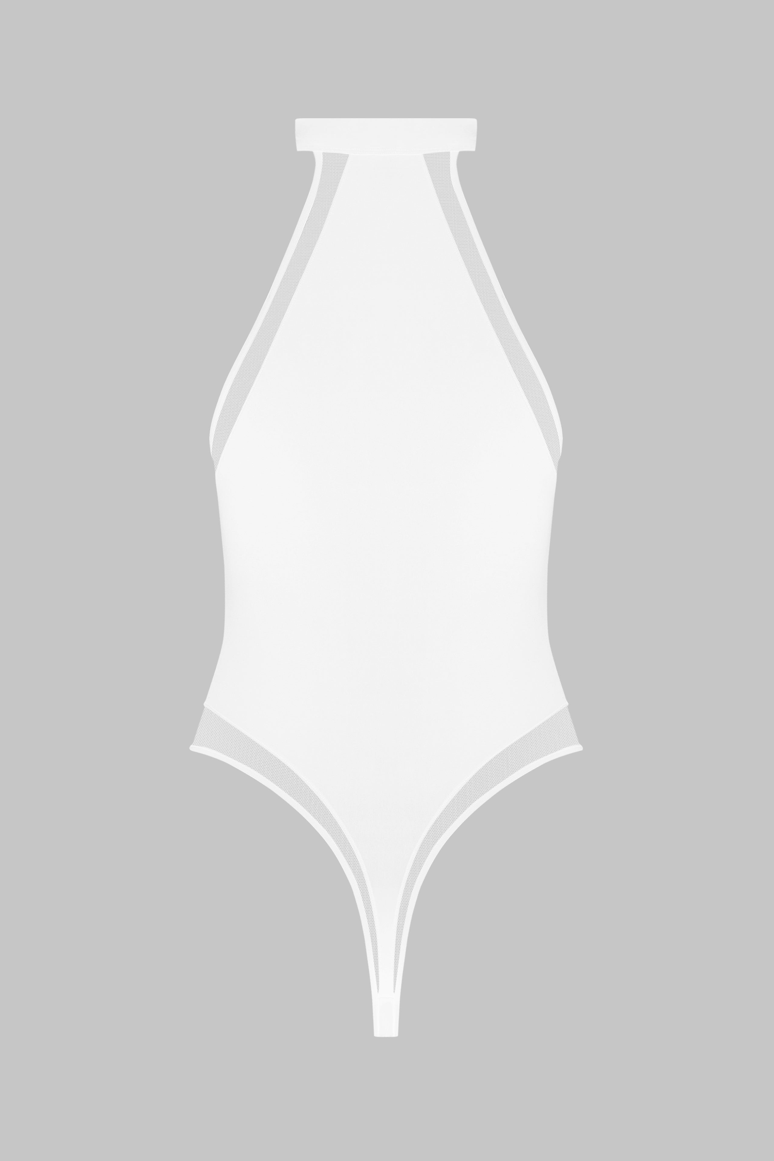Halter Neck Thong Bodysuit - Pure Tentation