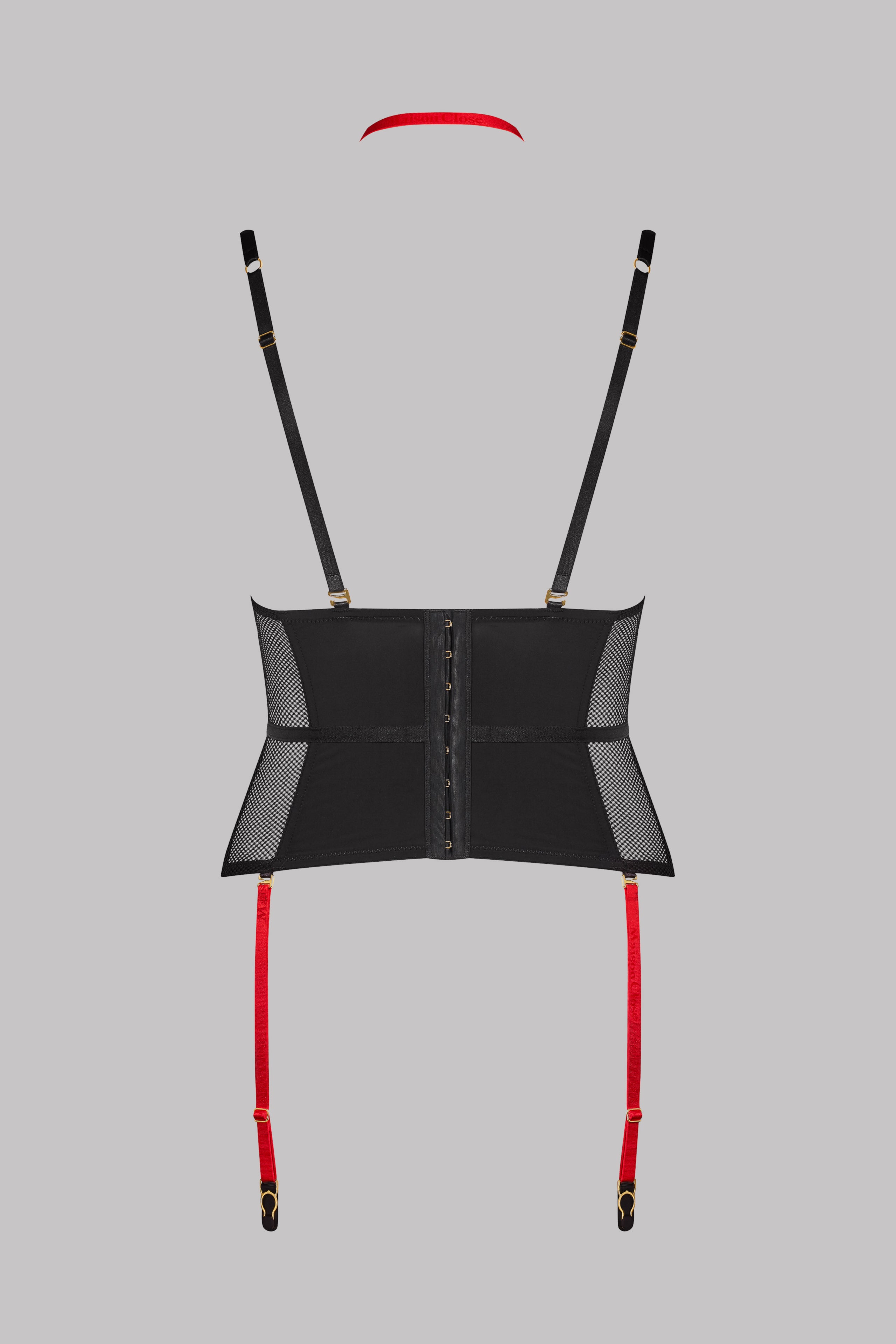Waist cincher with harness & suspenders - Sacré Cœur