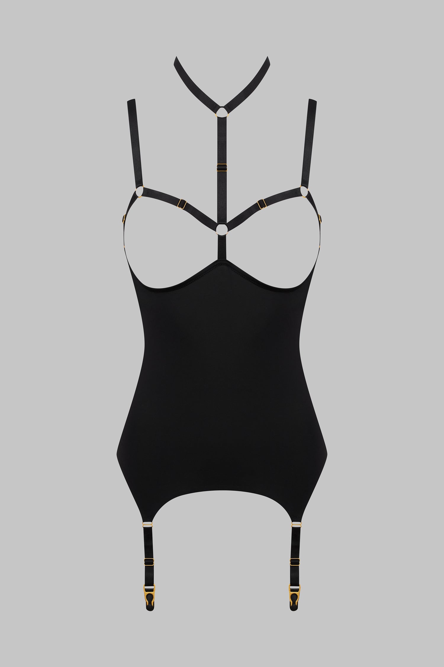 Open Garter Bodysuit - Tapage Nocturne