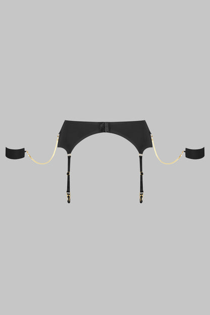 Garter Belt with Handcuffs and Jewelry - Tapage Nocturne