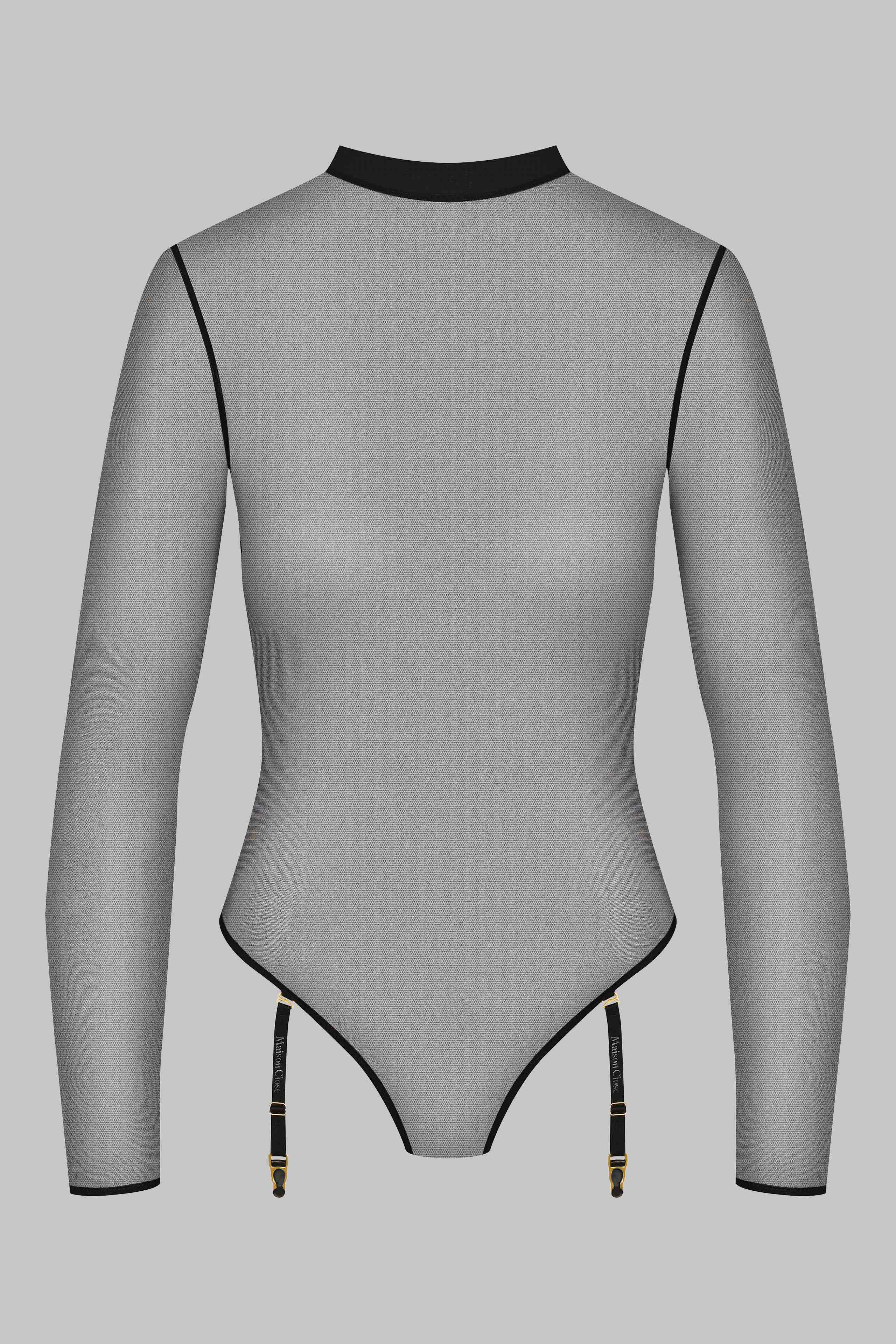 Thong body with suspenders - Corps à Corps