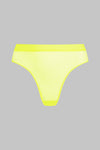 High-waist Thong - Corps à Corps Neon