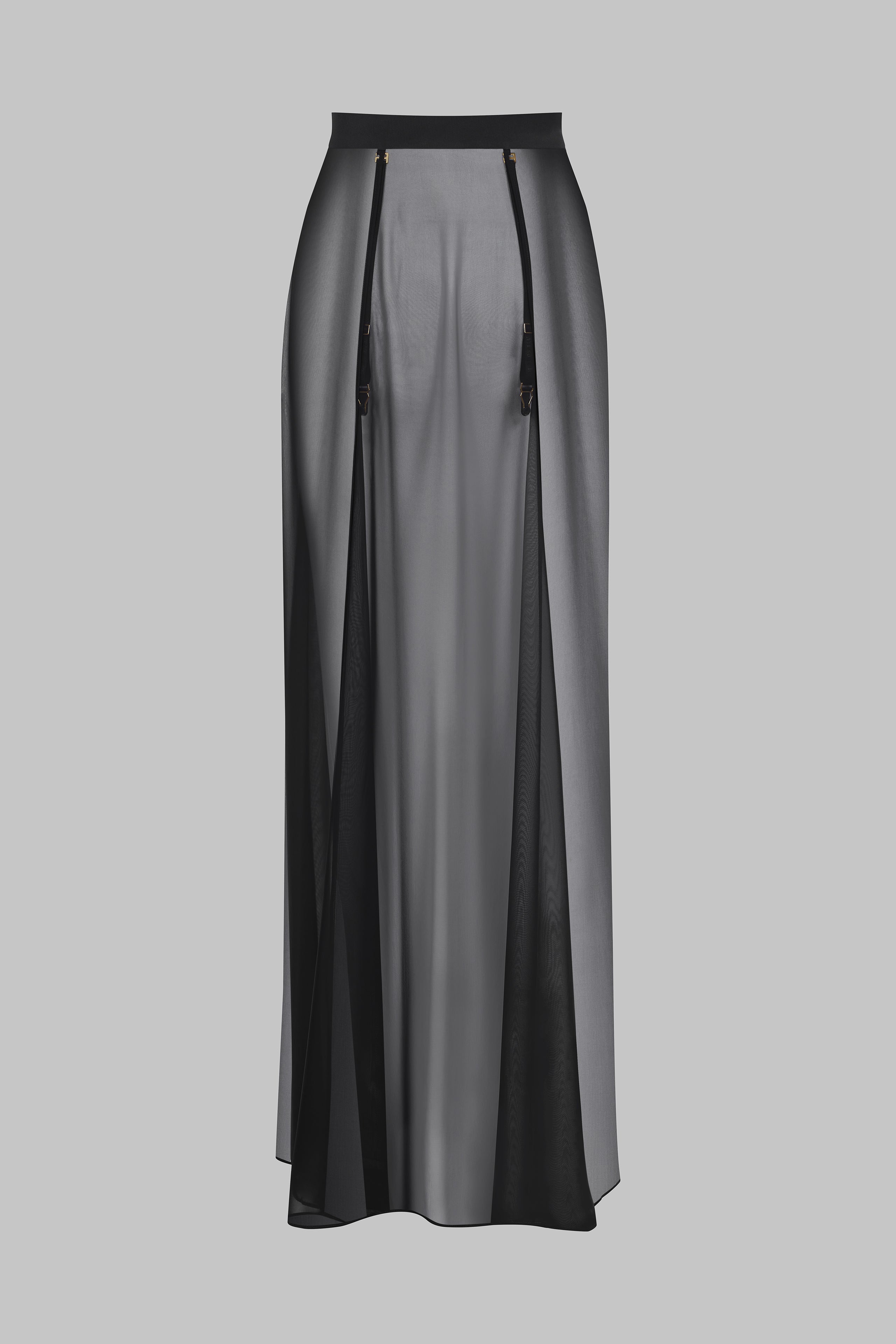 005 Sheer wrap skirt - Le Vestiaire