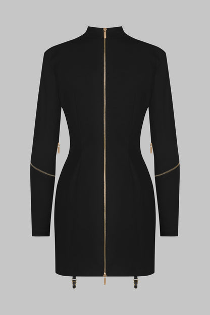 018 Zip dress - Le Vestiaire