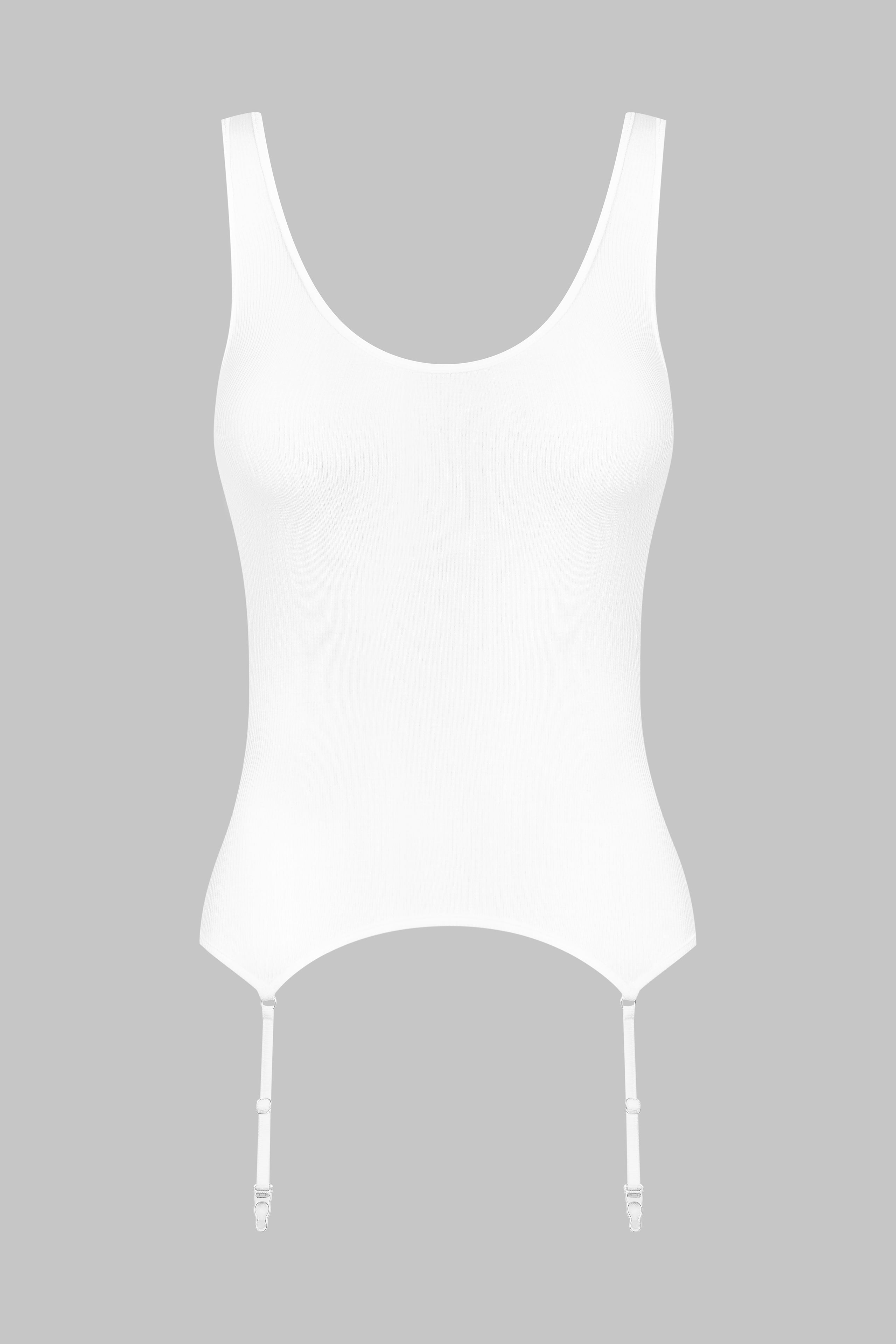 Tank top with suspenders - La Femme Amazone