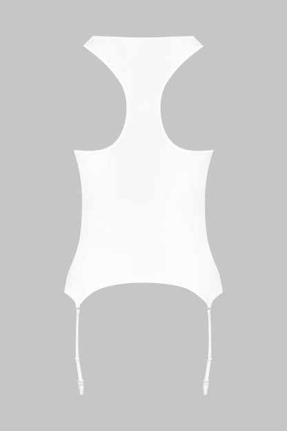 Tank top with suspenders - La Femme Amazone