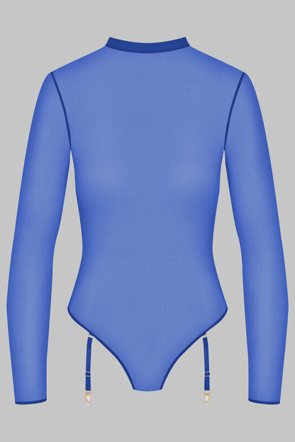 Thong body with suspenders - Corps à Corps Néon