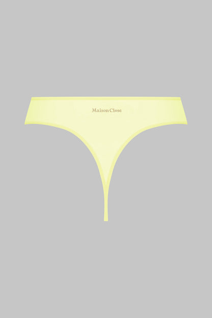 High-Waisted Thong - Double Sens Pastel