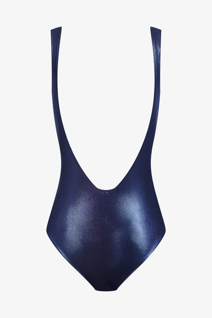 Swimsuit Open Back One-Piece - Splash