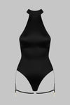 American neckline thong bodysuit - French Kiss