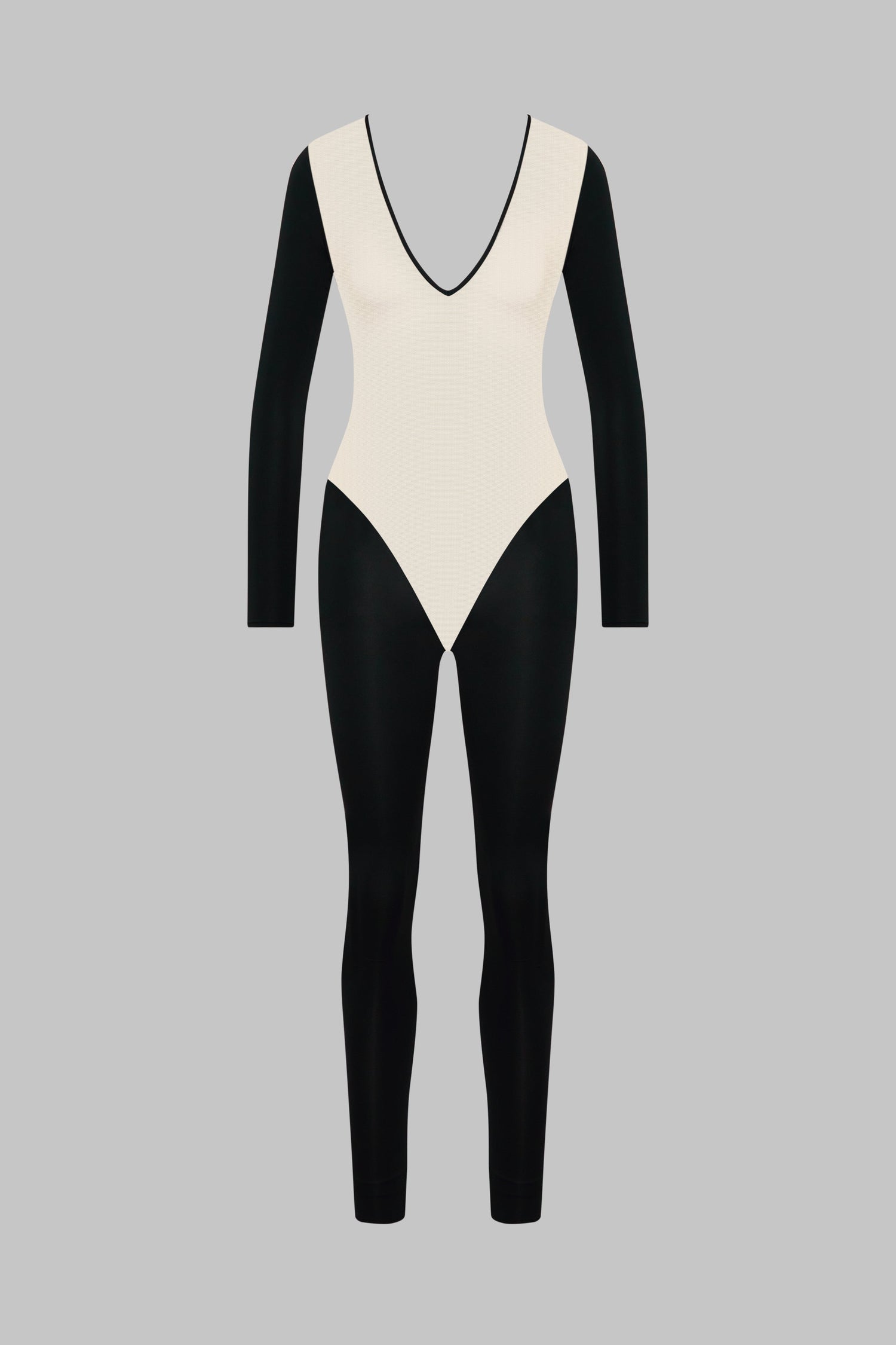 Long Sleeve Backless Jumpsuit - Pure Tentation