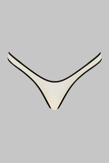 Sheer High-Cut Thong - Pure Tentation