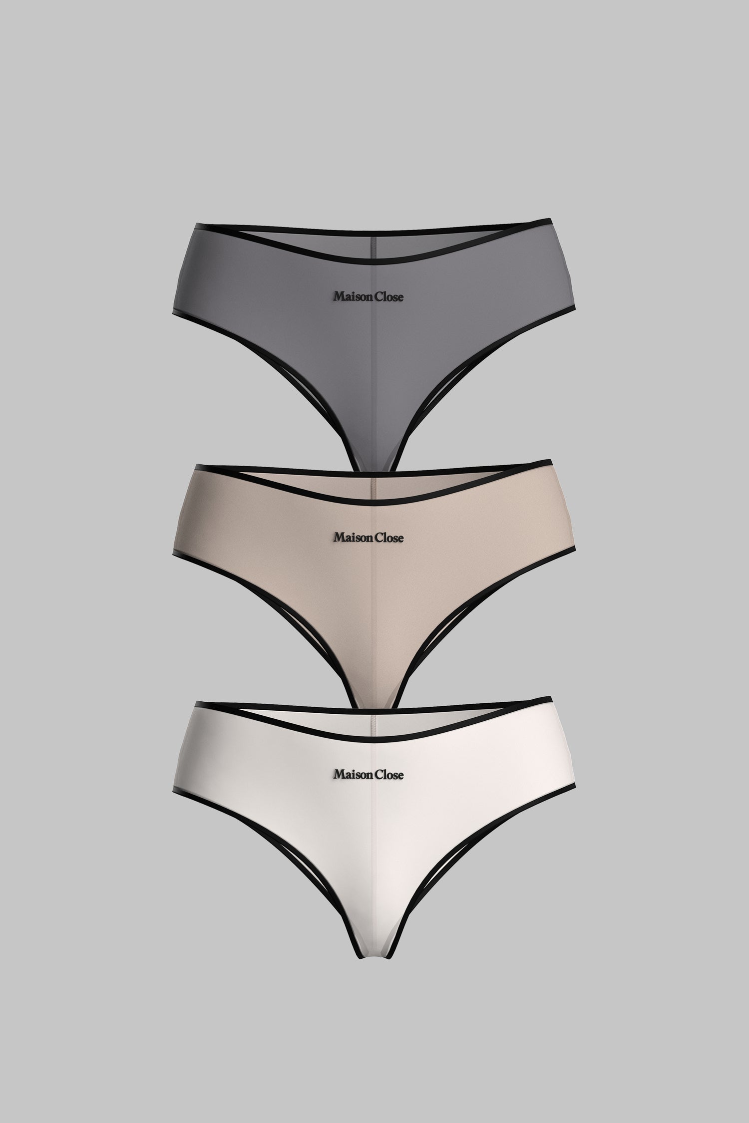 Set of 3 Hipster Panties - La Parisienne