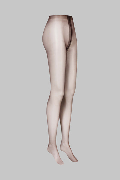 Glossy tights - 10D - Brown - LEGWEAR