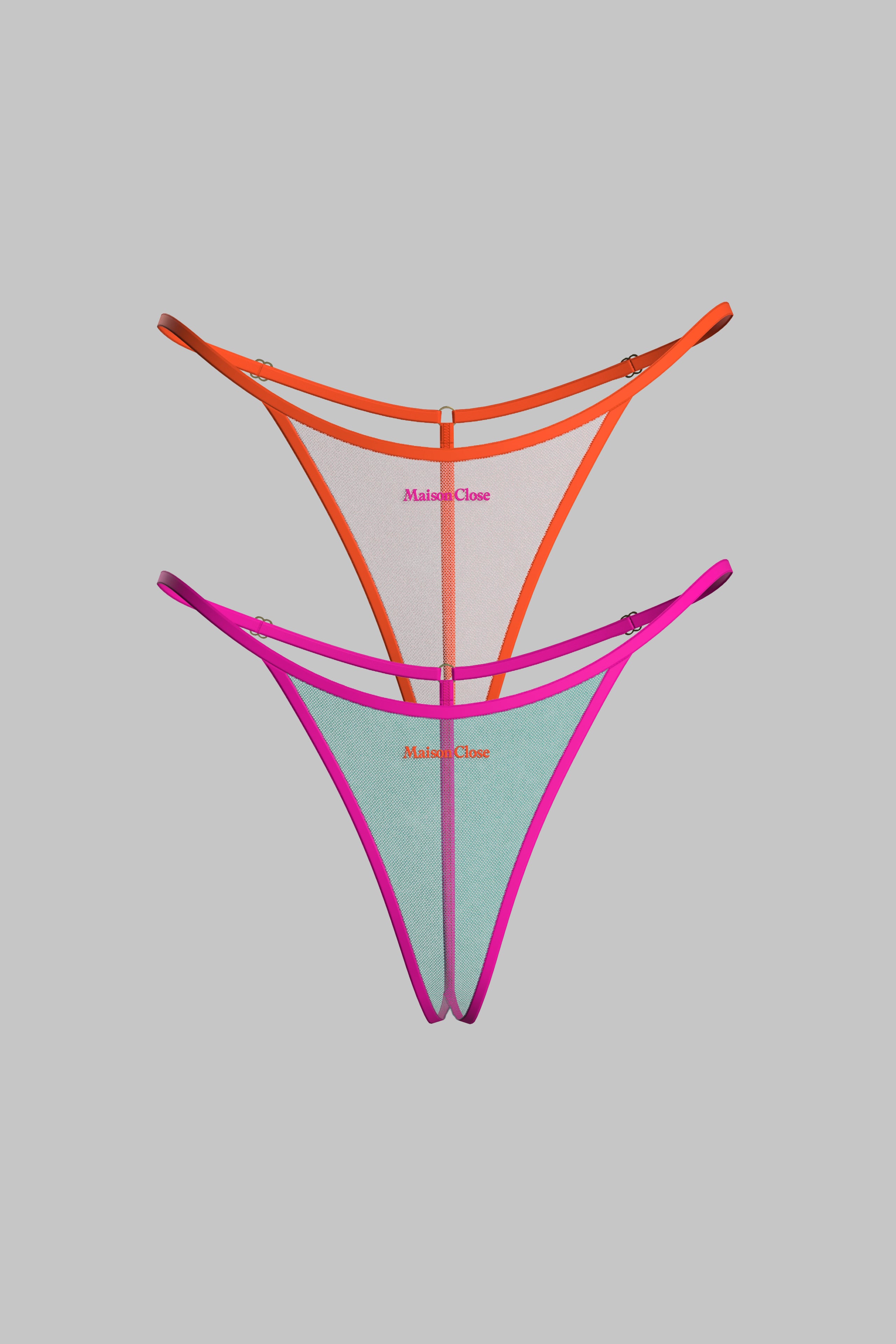 Set of 2 Micro Thongs - Panorama