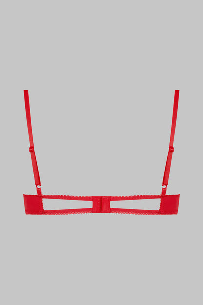 Cupless bra with bow - Le Petit Secret