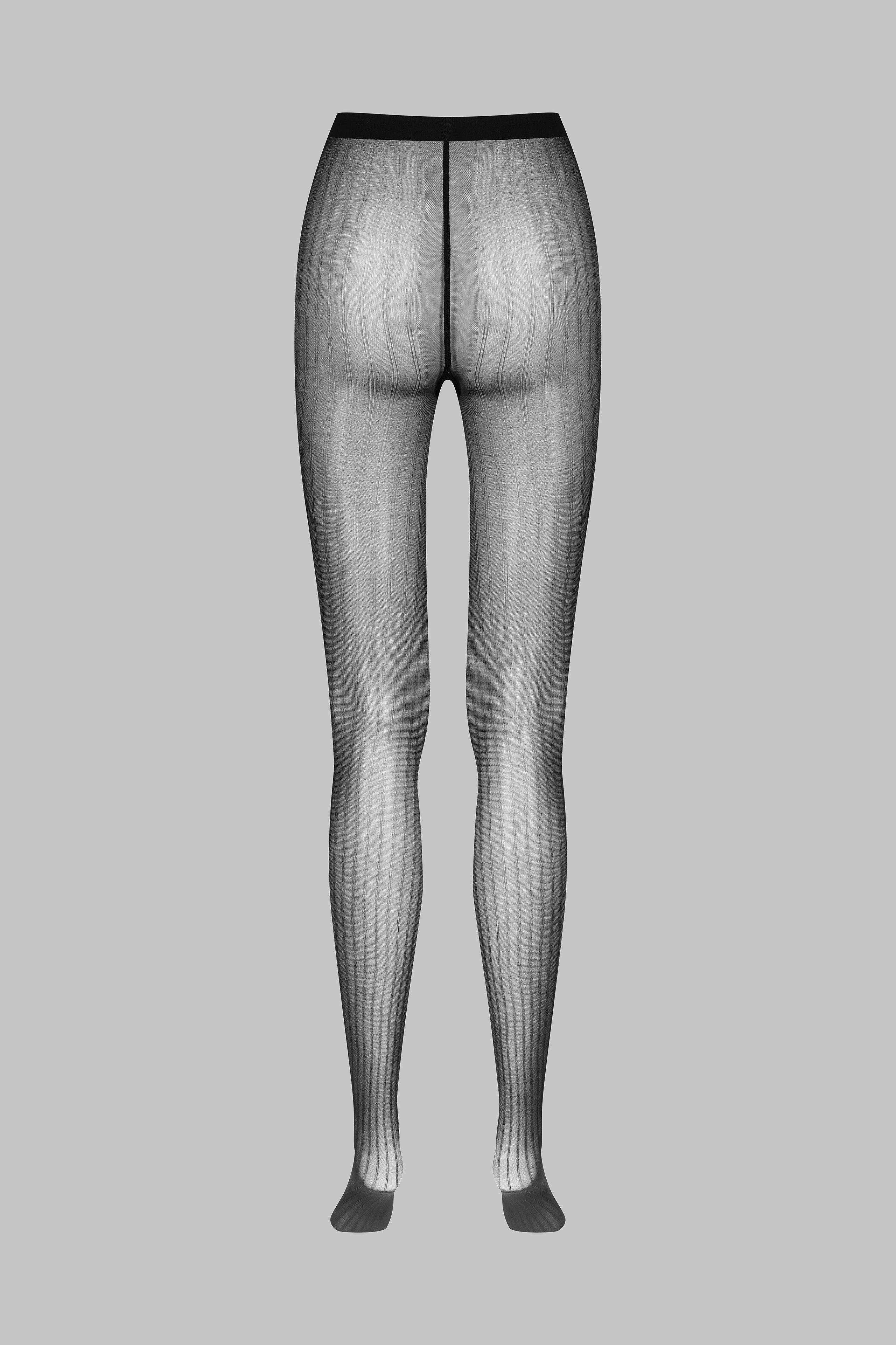 Striped illusion tights - Les Coquetteries