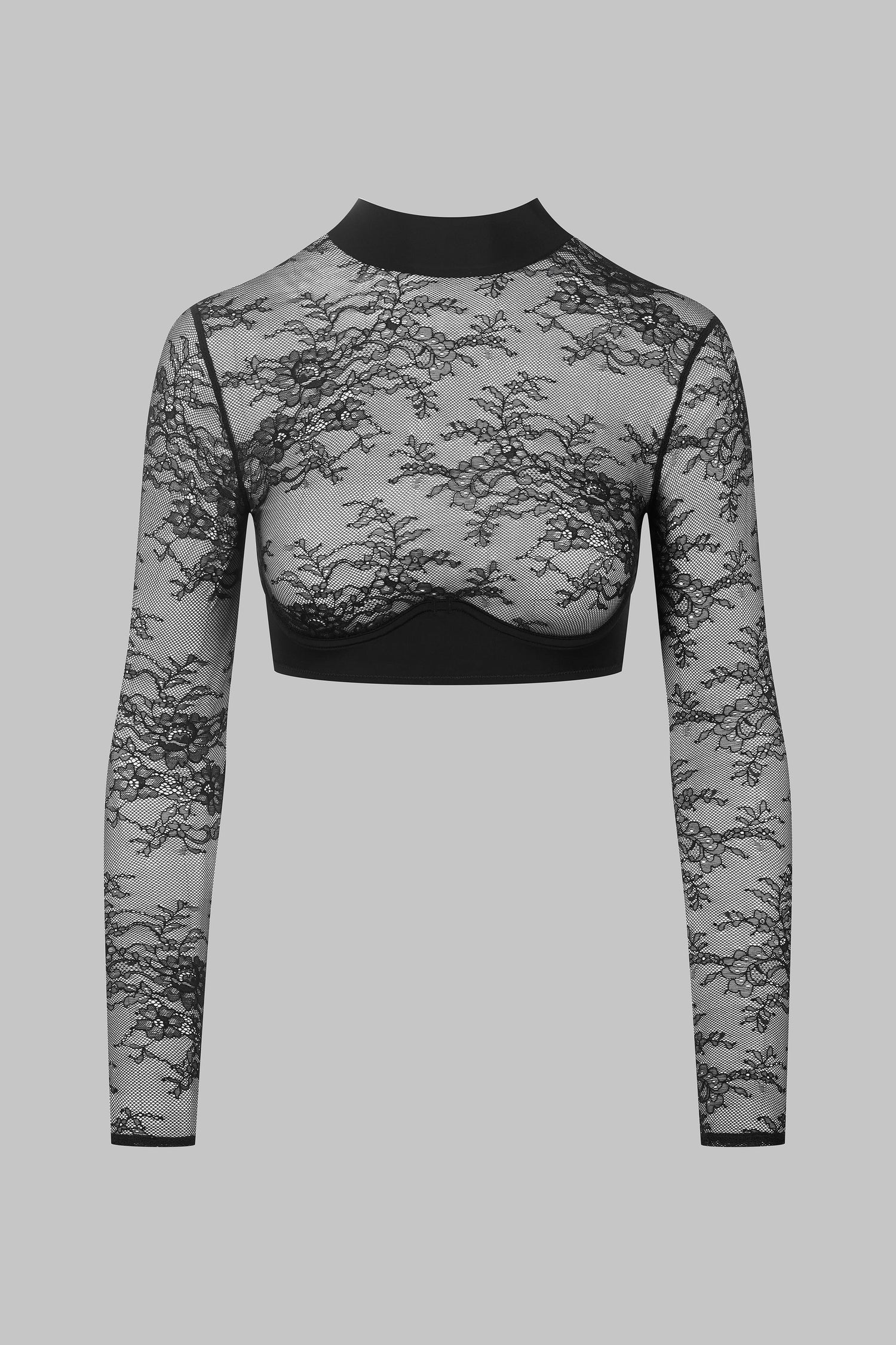 Lace bustier top 