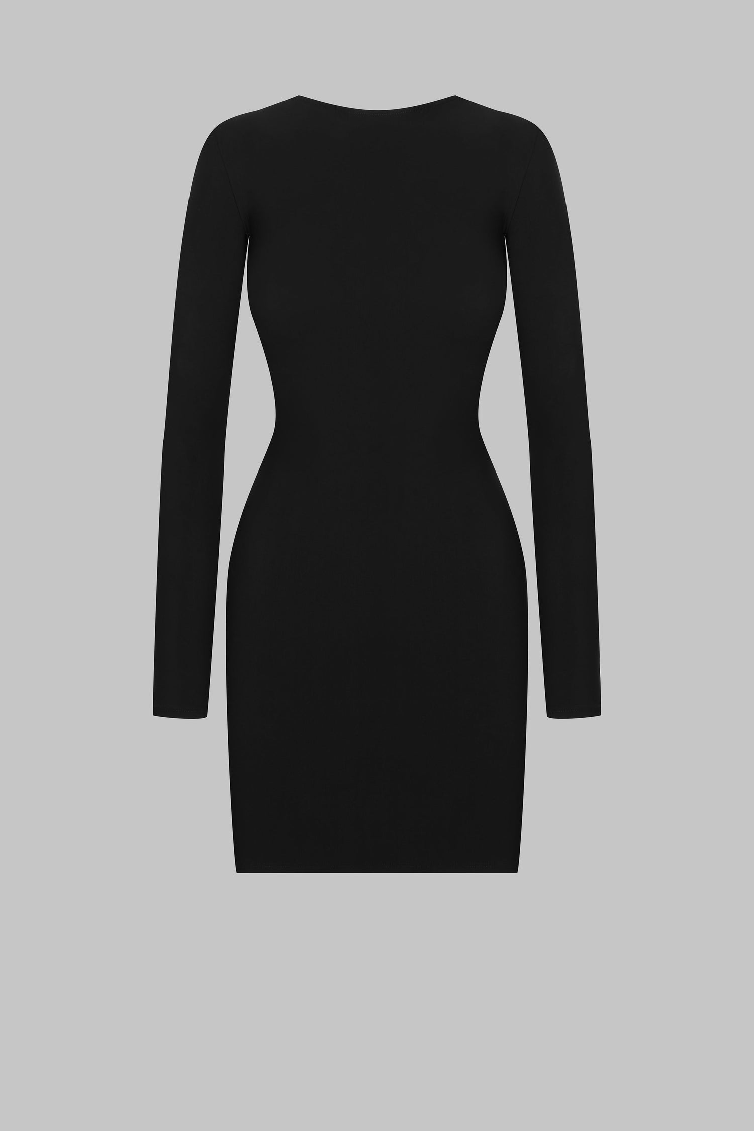 Open back short dress - Nuit Infinie