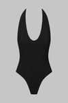 Open back thong body - Nuit Infinie