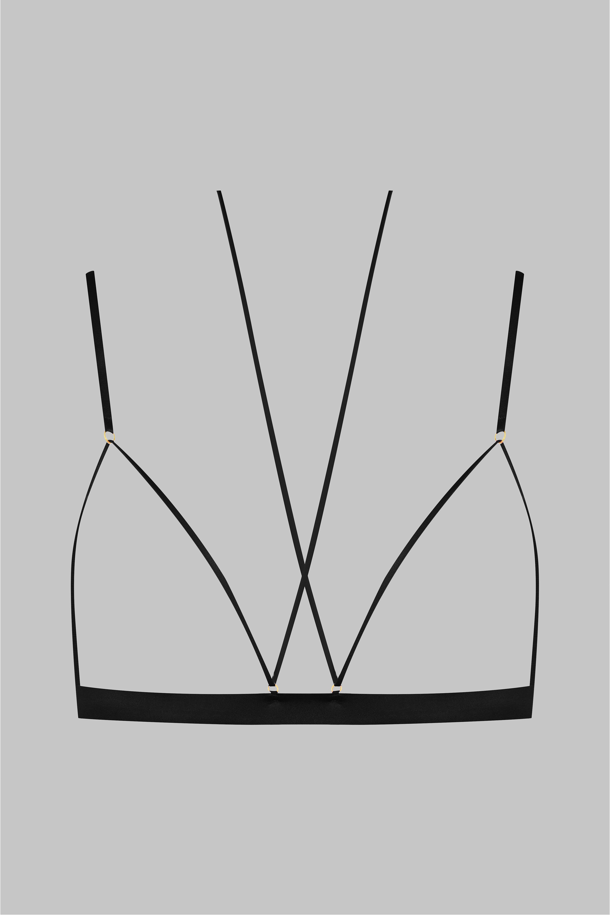 Open triangle bra - French Kiss