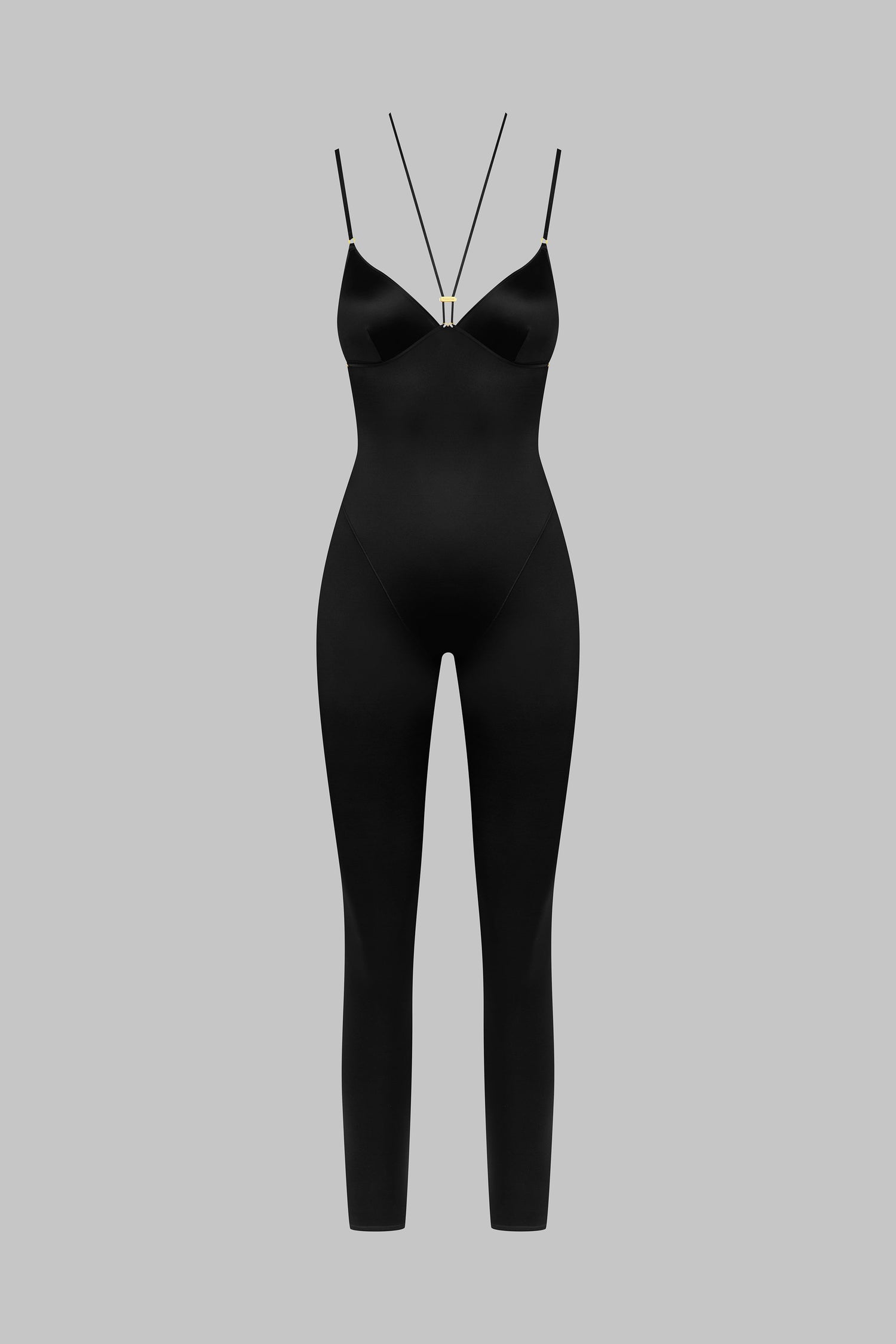 Open back strappy jumpsuit - French Kiss