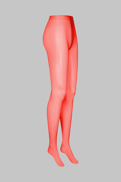 Glossy tights - 10D - Red - LEGWEAR