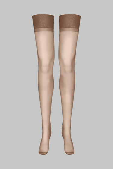 Nylon Stockings 15D Brown Les Coquetteries Maison Close nylon-stockings-15d-brown-les-coquetteries-maison-close