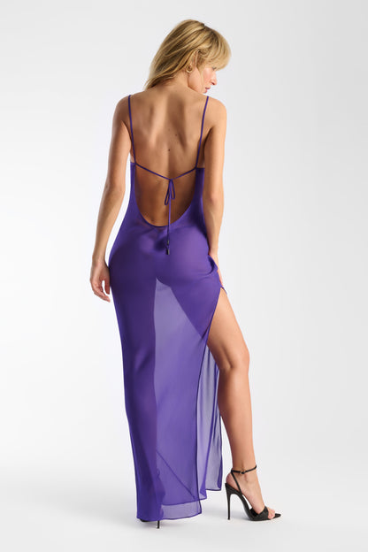 Backless maxi dress - Fever