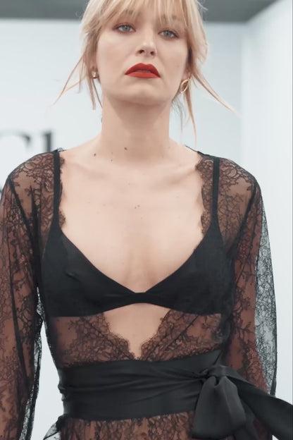 Wrap over long dress - Rendez-Vous Private