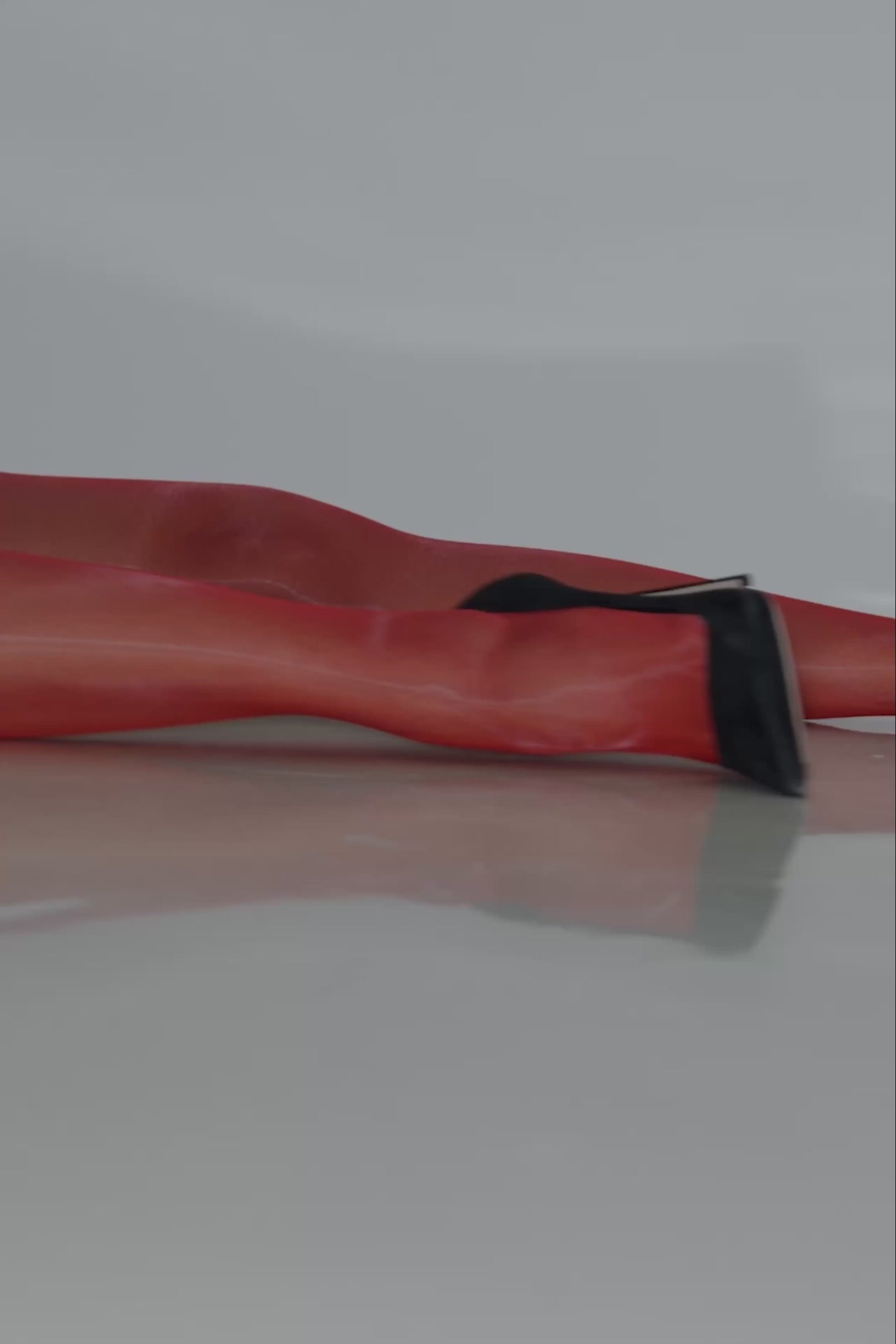 Glossy tights - 10D - Red - Les Coquetteries