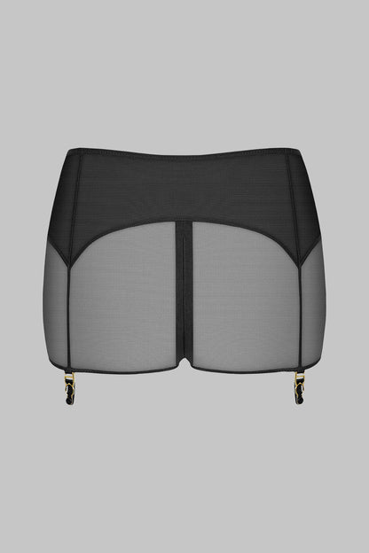 Shorty with Zip and Suspenders - L&