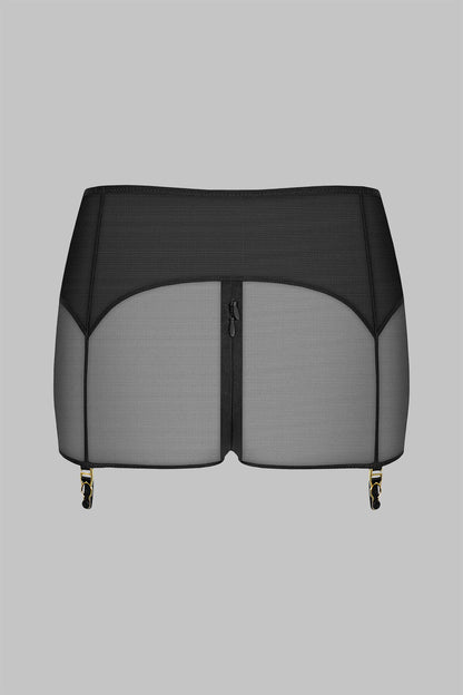 Shorty with Zip and Suspenders - L&