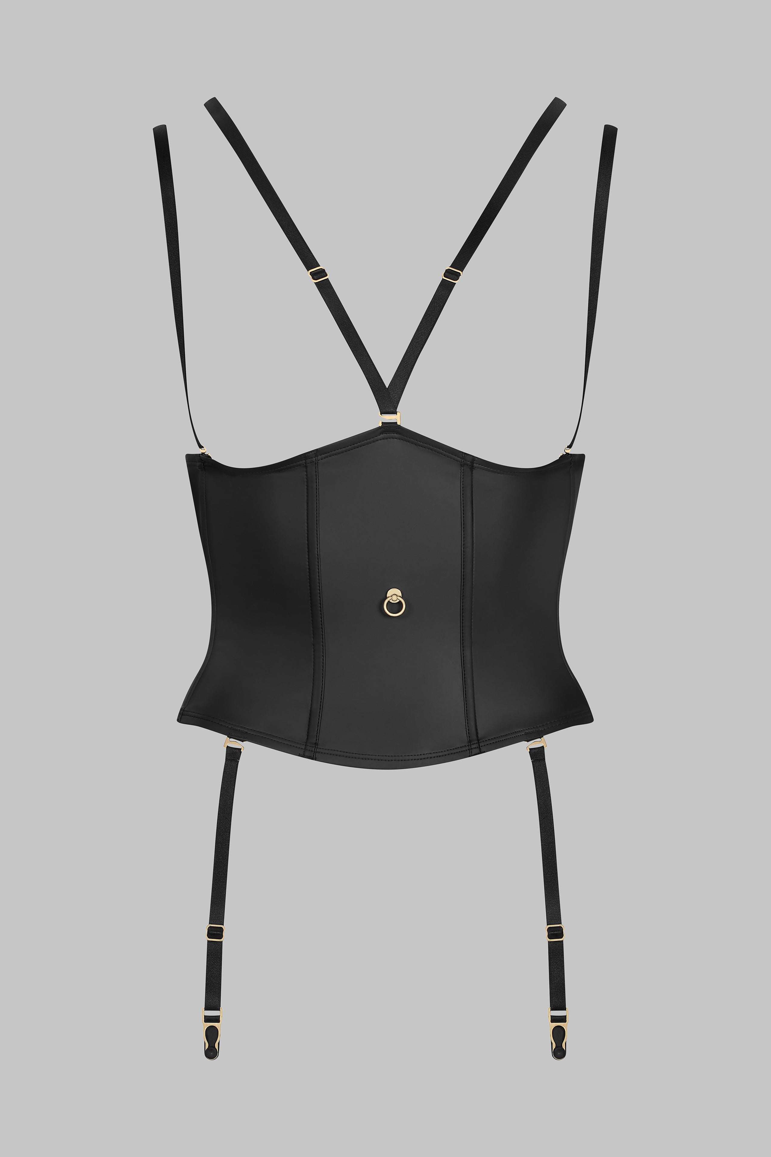 Waist cincher with suspenders - Chambre Noire