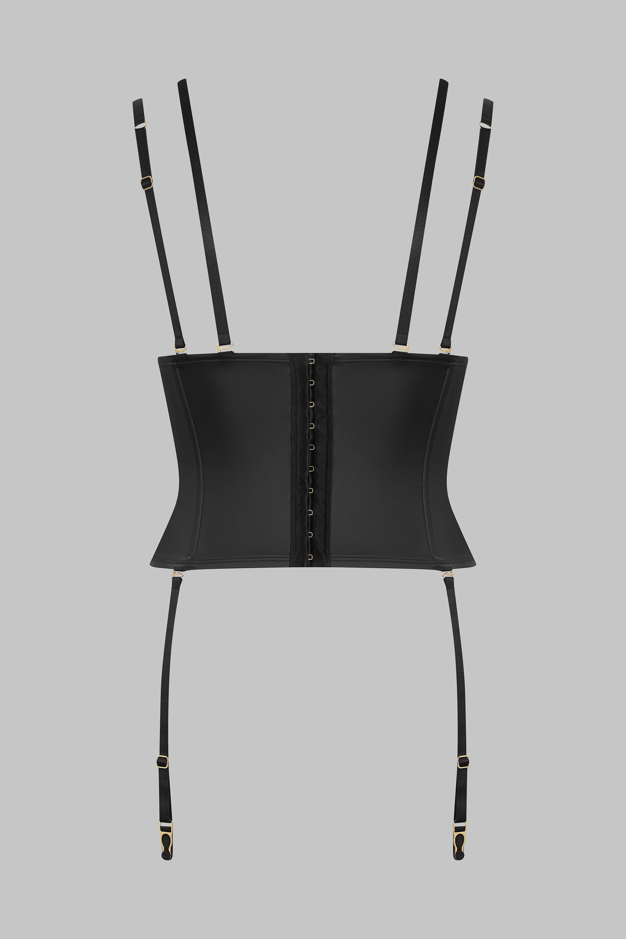 Waist cincher with suspenders - Chambre Noire