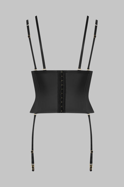 Waist cincher with suspenders - Chambre Noire