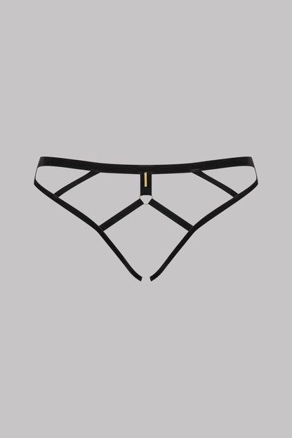 Velvet Open Panty - Les Fétiches