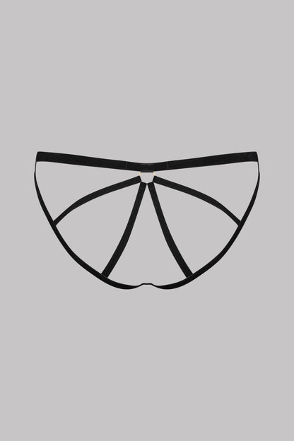 Velvet Open Panty - Les Fétiches